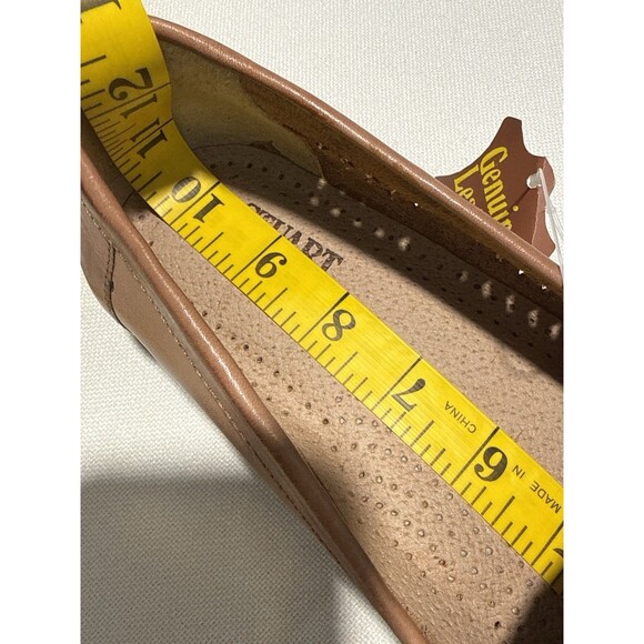 Stuart Frazier Mens Leather Loafers 9D Brown Moc Toe Hand Laced Classic Preppy main image 11